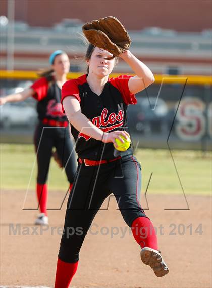 Thumbnail 2 in Argyle vs Callisburg (LCS/Argyle Softball Tournament) photogallery.