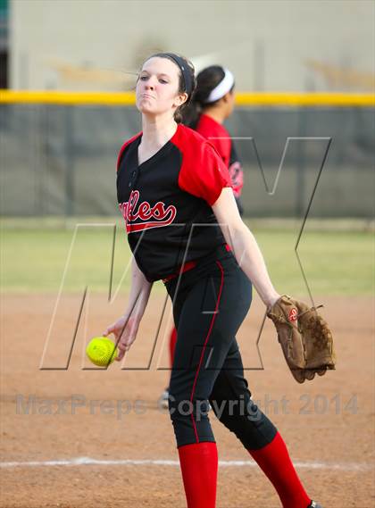 Thumbnail 3 in Argyle vs Callisburg (LCS/Argyle Softball Tournament) photogallery.