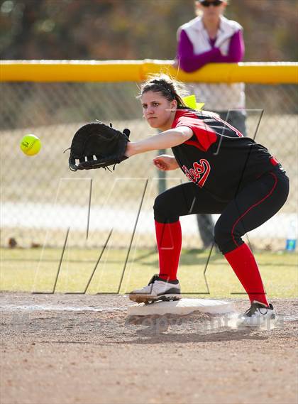 Thumbnail 1 in Argyle vs Callisburg (LCS/Argyle Softball Tournament) photogallery.
