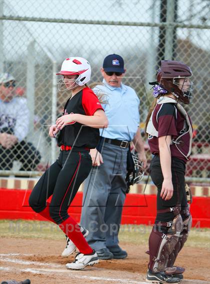 Thumbnail 2 in Argyle vs Callisburg (LCS/Argyle Softball Tournament) photogallery.