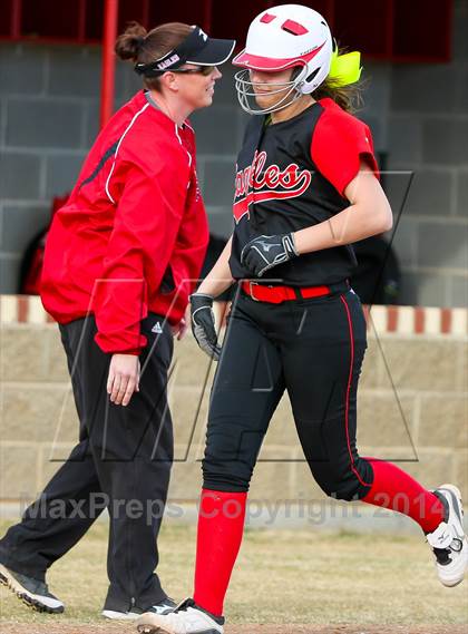 Thumbnail 3 in Argyle vs Callisburg (LCS/Argyle Softball Tournament) photogallery.