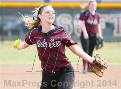 Thumbnail 2 in Argyle vs Callisburg (LCS/Argyle Softball Tournament) photogallery.