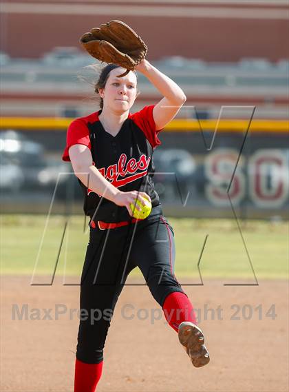 Thumbnail 2 in Argyle vs Callisburg (LCS/Argyle Softball Tournament) photogallery.