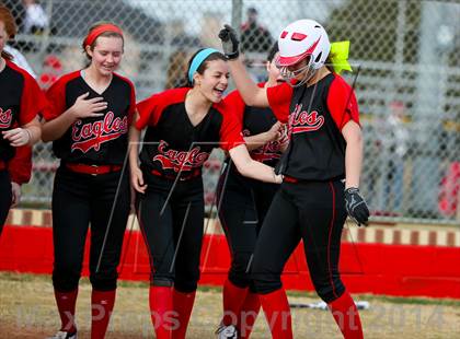 Thumbnail 2 in Argyle vs Callisburg (LCS/Argyle Softball Tournament) photogallery.