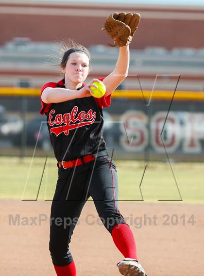 Thumbnail 3 in Argyle vs Callisburg (LCS/Argyle Softball Tournament) photogallery.