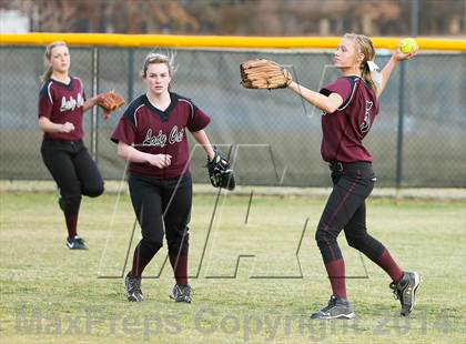 Thumbnail 2 in Argyle vs Callisburg (LCS/Argyle Softball Tournament) photogallery.