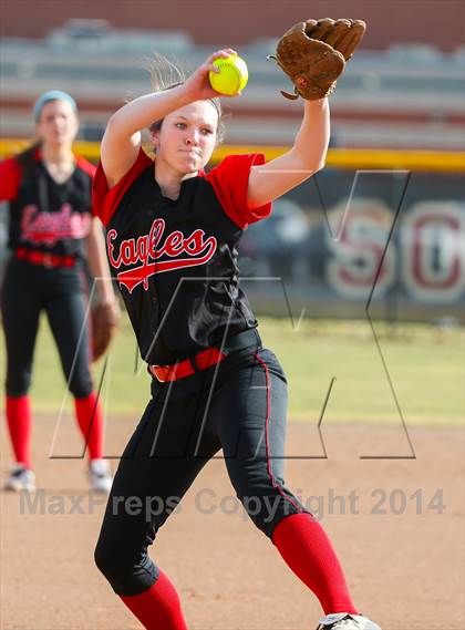 Thumbnail 3 in Argyle vs Callisburg (LCS/Argyle Softball Tournament) photogallery.