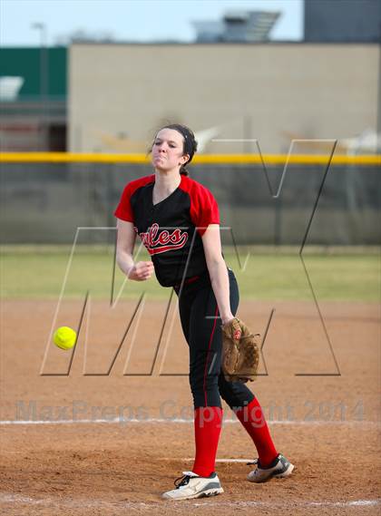Thumbnail 2 in Argyle vs Callisburg (LCS/Argyle Softball Tournament) photogallery.