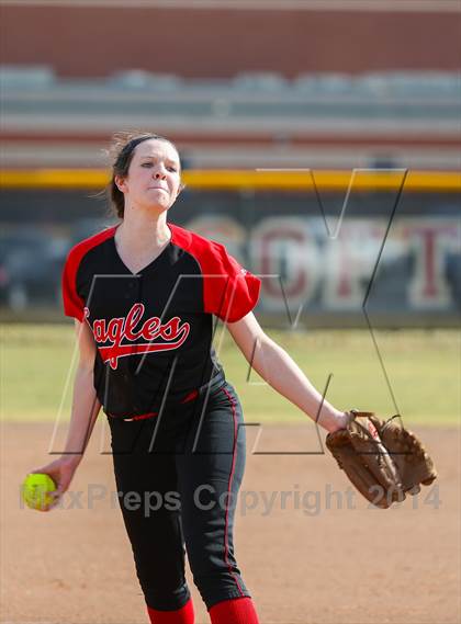 Thumbnail 2 in Argyle vs Callisburg (LCS/Argyle Softball Tournament) photogallery.