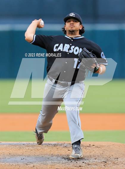 Thumbnail 3 in Carson vs Granada Hills Charter (CIF LACS Semi-Final) photogallery.