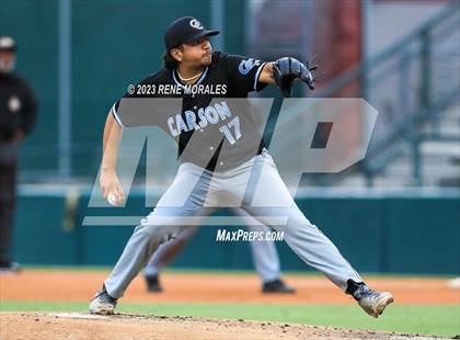 Thumbnail 3 in Carson vs Granada Hills Charter (CIF LACS Semi-Final) photogallery.