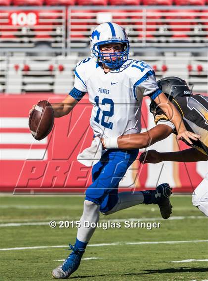 Thumbnail 3 in Pioneer vs. Wilcox @Levi's Stadium photogallery.