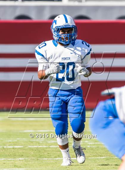 Thumbnail 3 in Pioneer vs. Wilcox @Levi's Stadium photogallery.