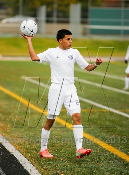 Thumbnail 3 in Denver North vs. Golden (CHSAA 4A 2nd Round) photogallery.