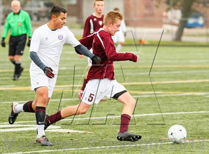 Thumbnail 2 in Denver North vs. Golden (CHSAA 4A 2nd Round) photogallery.