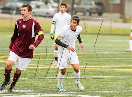 Thumbnail 3 in Denver North vs. Golden (CHSAA 4A 2nd Round) photogallery.