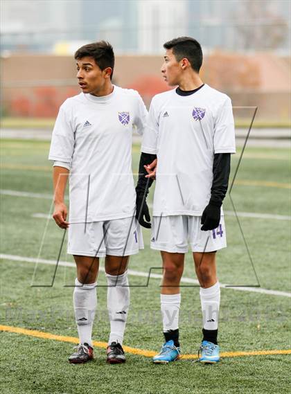 Thumbnail 2 in Denver North vs. Golden (CHSAA 4A 2nd Round) photogallery.
