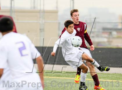 Thumbnail 2 in Denver North vs. Golden (CHSAA 4A 2nd Round) photogallery.