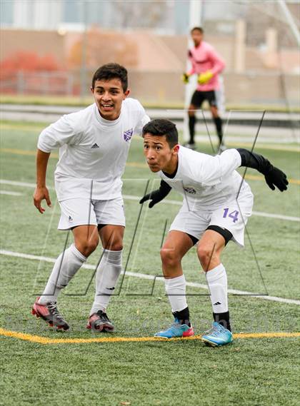 Thumbnail 1 in Denver North vs. Golden (CHSAA 4A 2nd Round) photogallery.