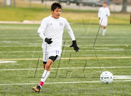Thumbnail 2 in Denver North vs. Golden (CHSAA 4A 2nd Round) photogallery.