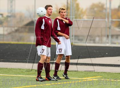 Thumbnail 3 in Denver North vs. Golden (CHSAA 4A 2nd Round) photogallery.