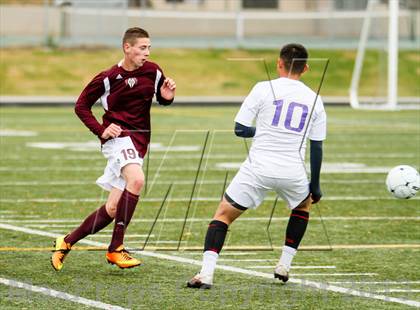 Thumbnail 1 in Denver North vs. Golden (CHSAA 4A 2nd Round) photogallery.