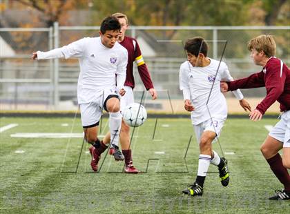 Thumbnail 3 in Denver North vs. Golden (CHSAA 4A 2nd Round) photogallery.