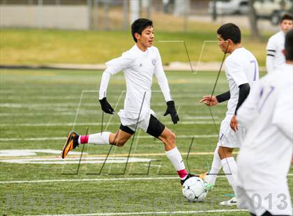 Thumbnail 1 in Denver North vs. Golden (CHSAA 4A 2nd Round) photogallery.