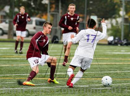 Thumbnail 1 in Denver North vs. Golden (CHSAA 4A 2nd Round) photogallery.