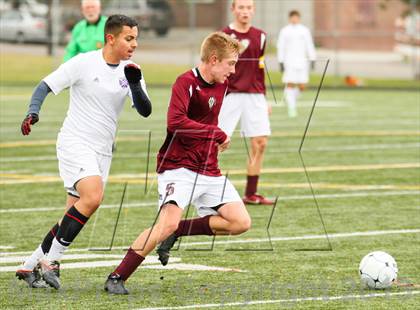 Thumbnail 1 in Denver North vs. Golden (CHSAA 4A 2nd Round) photogallery.