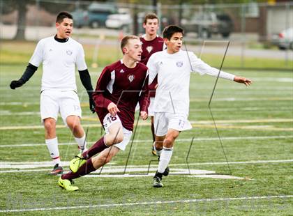 Thumbnail 3 in Denver North vs. Golden (CHSAA 4A 2nd Round) photogallery.