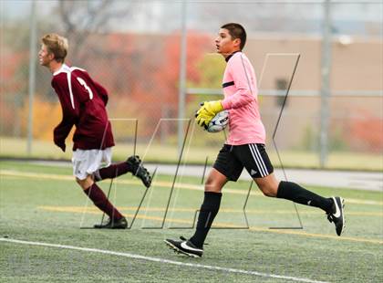 Thumbnail 2 in Denver North vs. Golden (CHSAA 4A 2nd Round) photogallery.