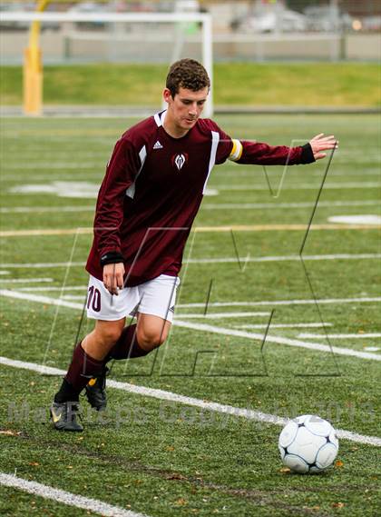 Thumbnail 2 in Denver North vs. Golden (CHSAA 4A 2nd Round) photogallery.