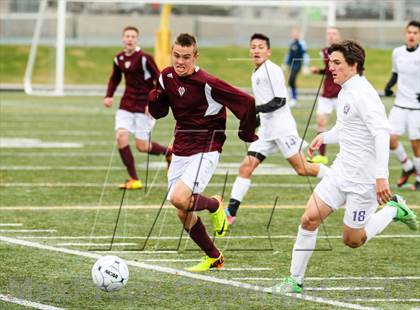 Thumbnail 3 in Denver North vs. Golden (CHSAA 4A 2nd Round) photogallery.