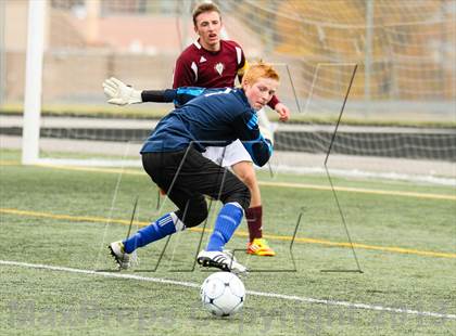 Thumbnail 2 in Denver North vs. Golden (CHSAA 4A 2nd Round) photogallery.