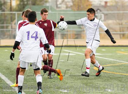 Thumbnail 1 in Denver North vs. Golden (CHSAA 4A 2nd Round) photogallery.