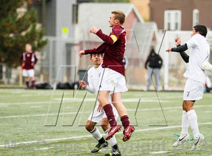 Thumbnail 1 in Denver North vs. Golden (CHSAA 4A 2nd Round) photogallery.