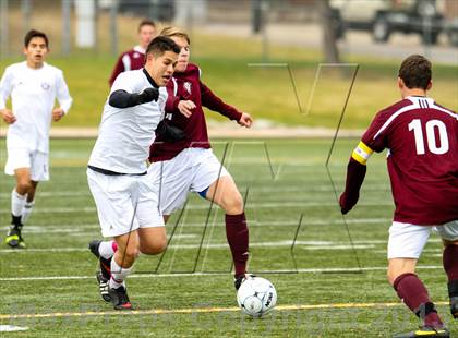 Thumbnail 2 in Denver North vs. Golden (CHSAA 4A 2nd Round) photogallery.