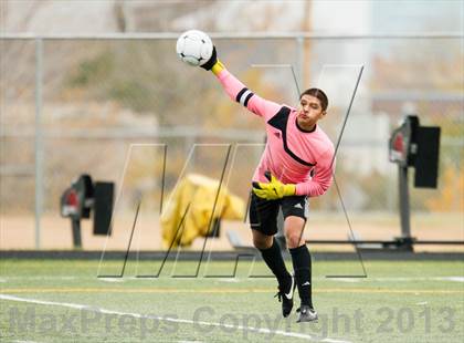 Thumbnail 3 in Denver North vs. Golden (CHSAA 4A 2nd Round) photogallery.
