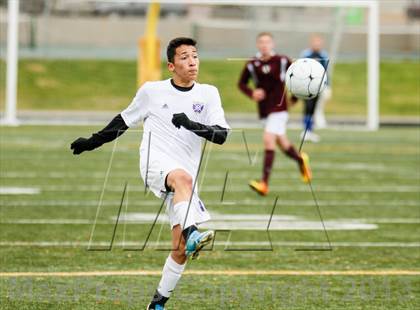 Thumbnail 3 in Denver North vs. Golden (CHSAA 4A 2nd Round) photogallery.