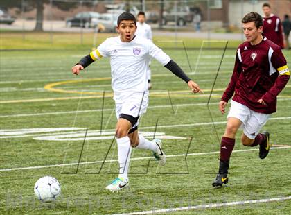 Thumbnail 1 in Denver North vs. Golden (CHSAA 4A 2nd Round) photogallery.
