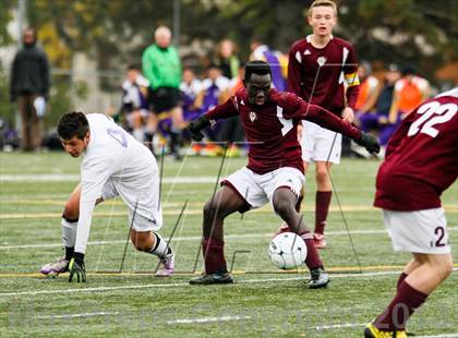 Thumbnail 2 in Denver North vs. Golden (CHSAA 4A 2nd Round) photogallery.