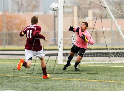 Thumbnail 1 in Denver North vs. Golden (CHSAA 4A 2nd Round) photogallery.