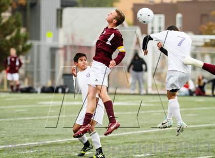 Thumbnail 2 in Denver North vs. Golden (CHSAA 4A 2nd Round) photogallery.