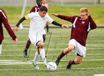 Thumbnail 1 in Denver North vs. Golden (CHSAA 4A 2nd Round) photogallery.