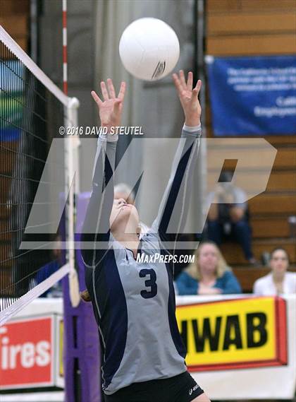 Thumbnail 1 in Stone Ridge Christian vs. Woodland Christian (CIF SJS D6 Final) photogallery.
