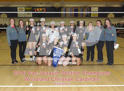 Thumbnail 1 in Stone Ridge Christian vs. Woodland Christian (CIF SJS D6 Final) photogallery.