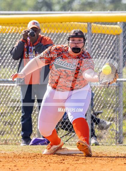 Thumbnail 2 in Purnell Swett vs East Columbus (Robeson County Slugfest) photogallery.