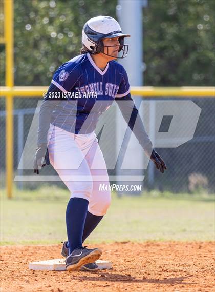 Thumbnail 2 in Purnell Swett vs East Columbus (Robeson County Slugfest) photogallery.