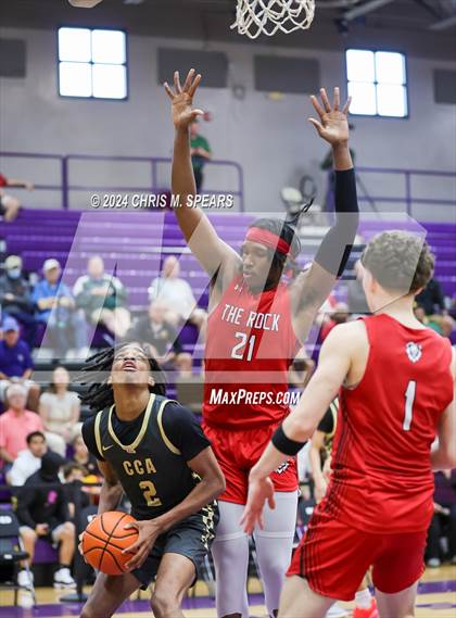 Thumbnail 2 in The Rock National vs. Calvary Christian Academy photogallery.
